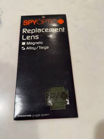 Очки SPY Alloy Goggle с прозрачными зеркальными линзами - НОВЫЕ
