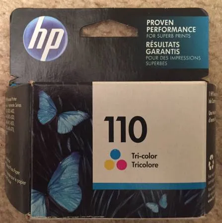 Трехцветный струйный картридж HP 110