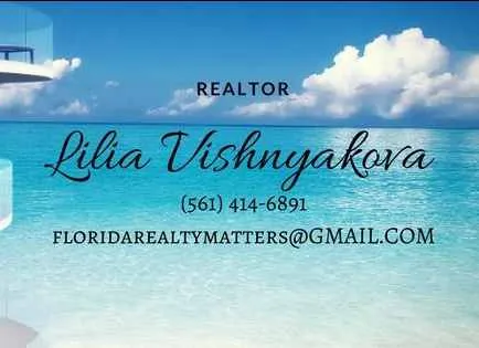 Lilia Vishnyakova, Real Estate Agent