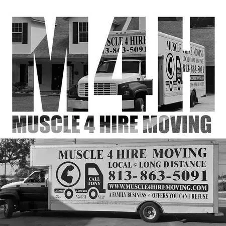 Компания MUSCLE4HIRE MOVING - 5-звездочный рейтинг - Позвольте нам взять на себя тяжелую работу по подъему грузов.