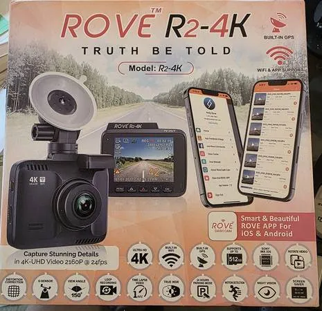 Rove R2-4K-UHD 2160P @ 24fps WiFi