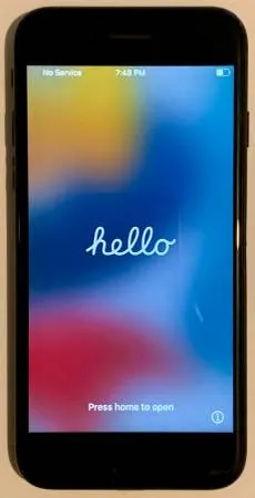 iPhone 7, разблокированный мобильный телефон, 32 ГБ, черный, A1660, iCloud отключен *ЧИТАТЬ*