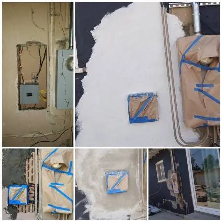 Попкорн, съемный, малярный, гипсокартон, электромонтаж, сантехника