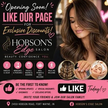 Скоро откроется новый салон красоты – Hobson's Edge Hair Studio.