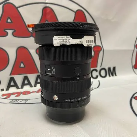 Объектив Sigma 24-70mm F/2.8 DG DN II Art с байонетом Sony E, артикул 11060078