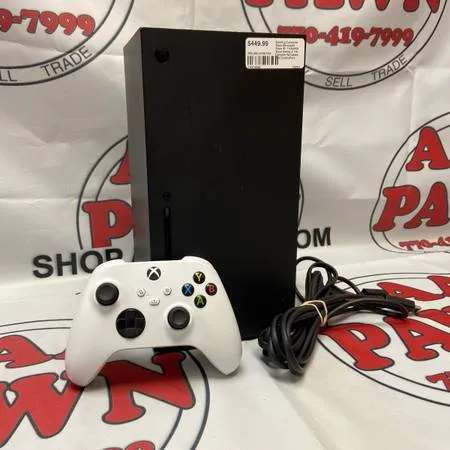 Игровая консоль Xbox Series X 1 ТБ с кабелями и контроллером 11058259