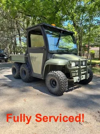 John Deere Military M Gator Army 6x4 4x4 UTV ATV 3 CYL DIESEL!