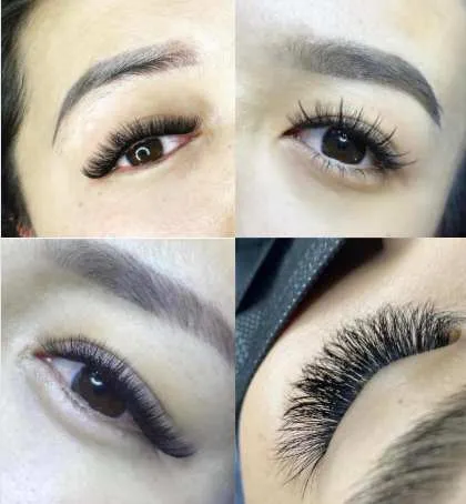 Professional lash maker Karlygach Abdiyeva