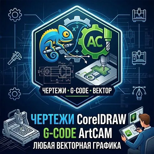 Векторная графика, G-code, трассировка