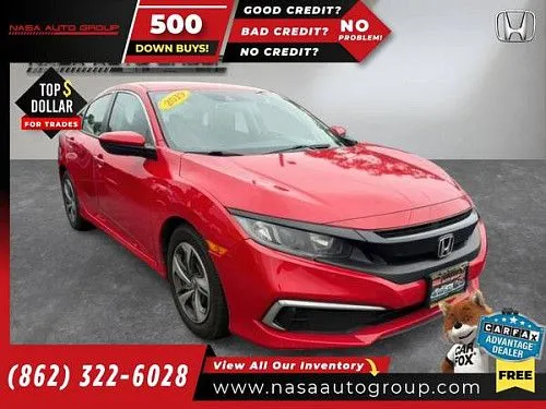 Honda Civic Sedan LX CVT 2019 года