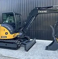 Мини-экскаватор John Deere 50G 2020 года выпуска!