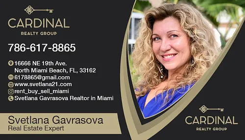 Svetlana Gavrasova Realtor in Miami