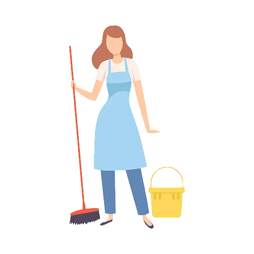 Olga, Cleaning