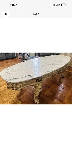 Elegant Marble Coffee Table – Made in Portugal 