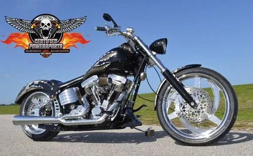 1998 CMC CALIFORNIA MOTORCYCLE COMPANY CUSTOM SOFTAIL COPPER