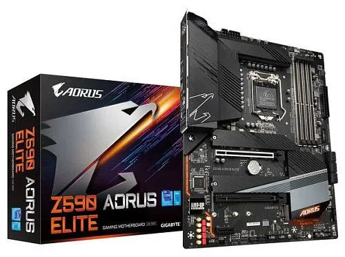 Материнская плата Gigabyte Z590 Aorus Elite LGA1200. Цена окончательная (наличный расчет).