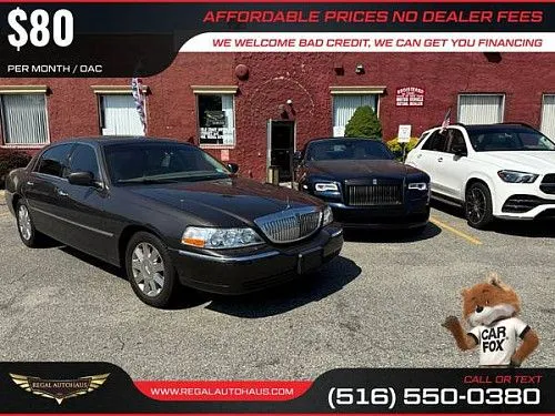 80 долларов в месяц - Lincoln Town Car Sdn Signature Limited 2005 года выпуска