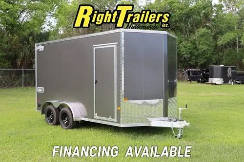 Новый закрытый прицеп EZ Hauler 7x14 2026 года выпуска.