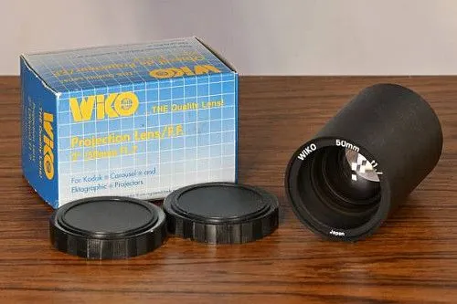 Широкоугольный объектив для проектора 50 мм — подходит для проекторов Kodak.