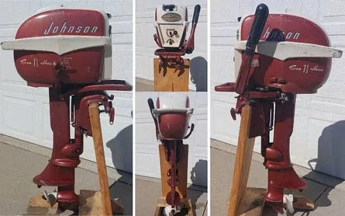 Johnson 7.5hp SS 1957 года выпуска