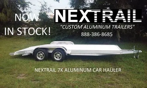 Алюминиевые автомобильные прицепы/автовозы 2027 года выпуска от Nextrail (Окала, Флорида)