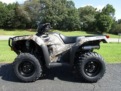 Honda 520 Rubicon 2026 года выпуска, автоматическая коробка передач и электроусилитель руля.