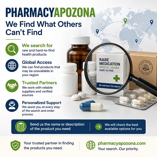 PHARMACYAPOZONA Encontramos lo que otros no pueden encontrar