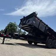 Новый самосвальный прицеп Prosspector 7x14x2 2026 года выпуска, грузоподъемность 14 000 фунтов, с тентом.