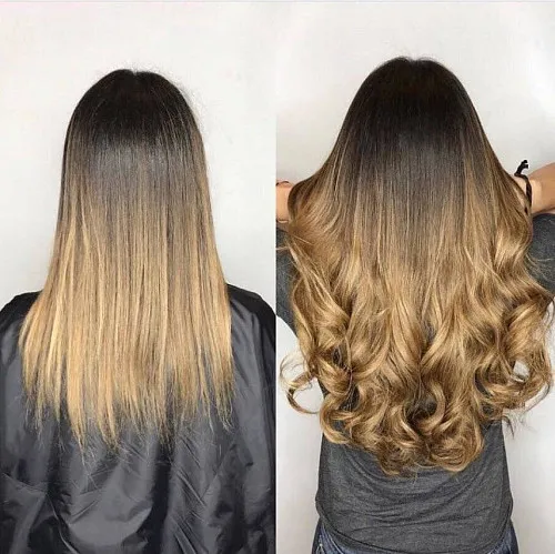 Olha Smirnova, Hair Extension