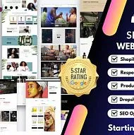 ✨Веб-дизайн на Shopify от 600 долларов | SEO | Социальные сети