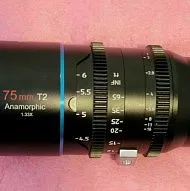 СРОЧНО новый профи  обьетив = 75mm Anamorphic Prime Cinema 