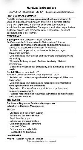 Looking for a job 