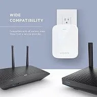 Усилитель сигнала Wi-Fi Linksys W 6, двухдиапазонный, внутренний.