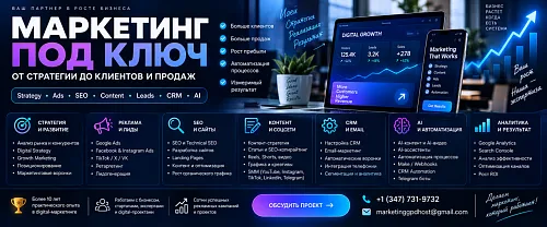 МАРКЕТИНГ ПОД КЛЮЧ