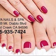 Уход за ногтями для пожилых людей 925-935-7424 Diva Nails, бесплатный парафин, мягкие ноги ❤