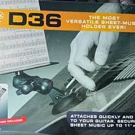 Подставка для нот для гитары Dunlop D36 (новая, в запечатанной коробке)