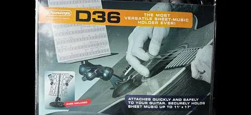 Подставка для нот для гитары Dunlop D36 (новая, в запечатанной коробке)