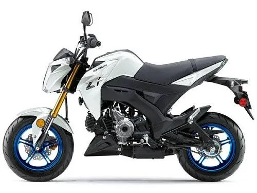 Kawasaki Z125 Pro 2026 года