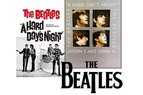 DVD-диск "A Hard Day's Night" (1964, ч/б)