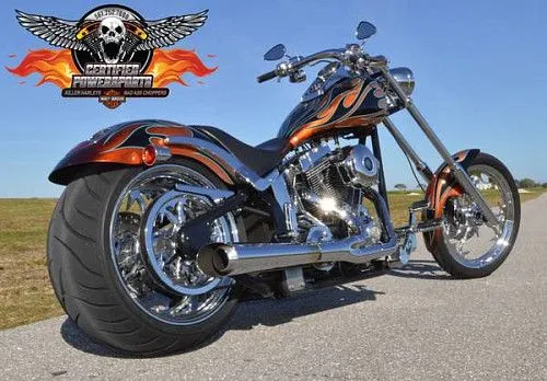 2007 THUNDER MOUNTAIN KEYSTONE 300 SOFTAIL CHOPPER SCREAMIN EAGLE