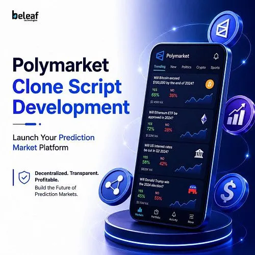 AI-powered prediction market platform - Polymarket Clone Script