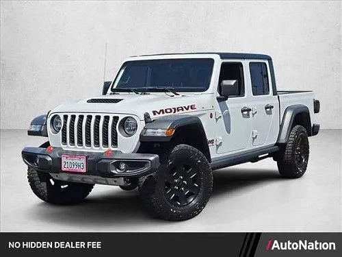 Jeep Gladiator Mojave 4x4 4WD Truck SUV Crew cab AUTONATION 2021 года выпуска