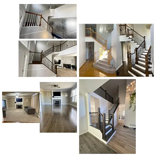 Borsinc hardwood floor Laying | Укладка полов