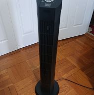Электрический вентилятор Sunter SFC (почти новый) — мощный и тихий