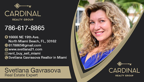 Svetlana Gavrasova Realtor in Miami