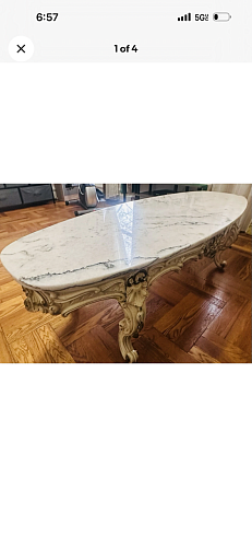 Elegant Marble Coffee Table – Made in Portugal 