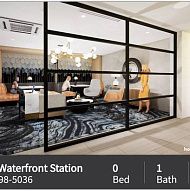 Студия сдается в аренду в комплексе Lex at Waterfront Station. Домашние животные разрешены!