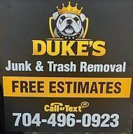Компания Duke's Junk &amp; Trash Removal в Шарлотте и окрестностях предлагает доступные цены на вывоз мусора и хлама.