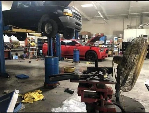 Howard’s garage