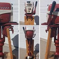 Johnson 7.5hp SS 1957 года выпуска